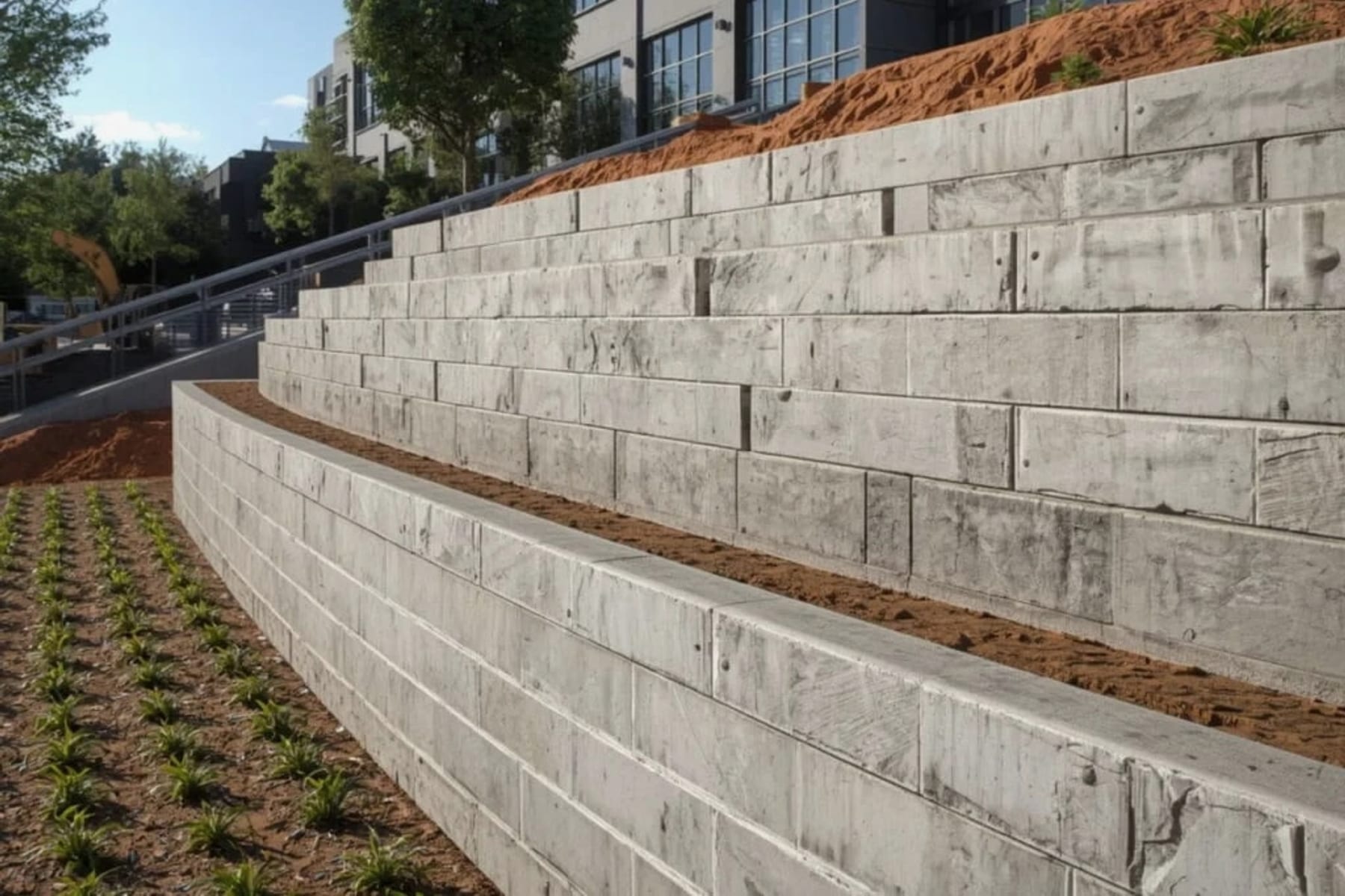 Concrete restoration and repair workmanship