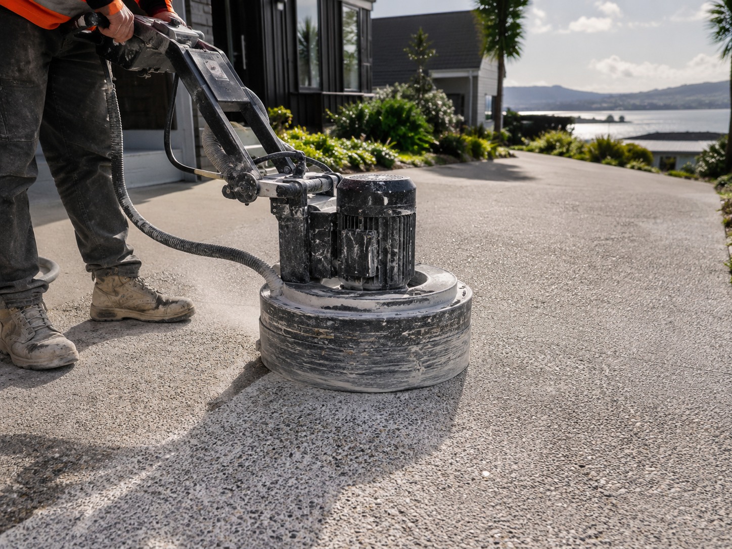 Concrete polishing equipment and materials in Tauranga