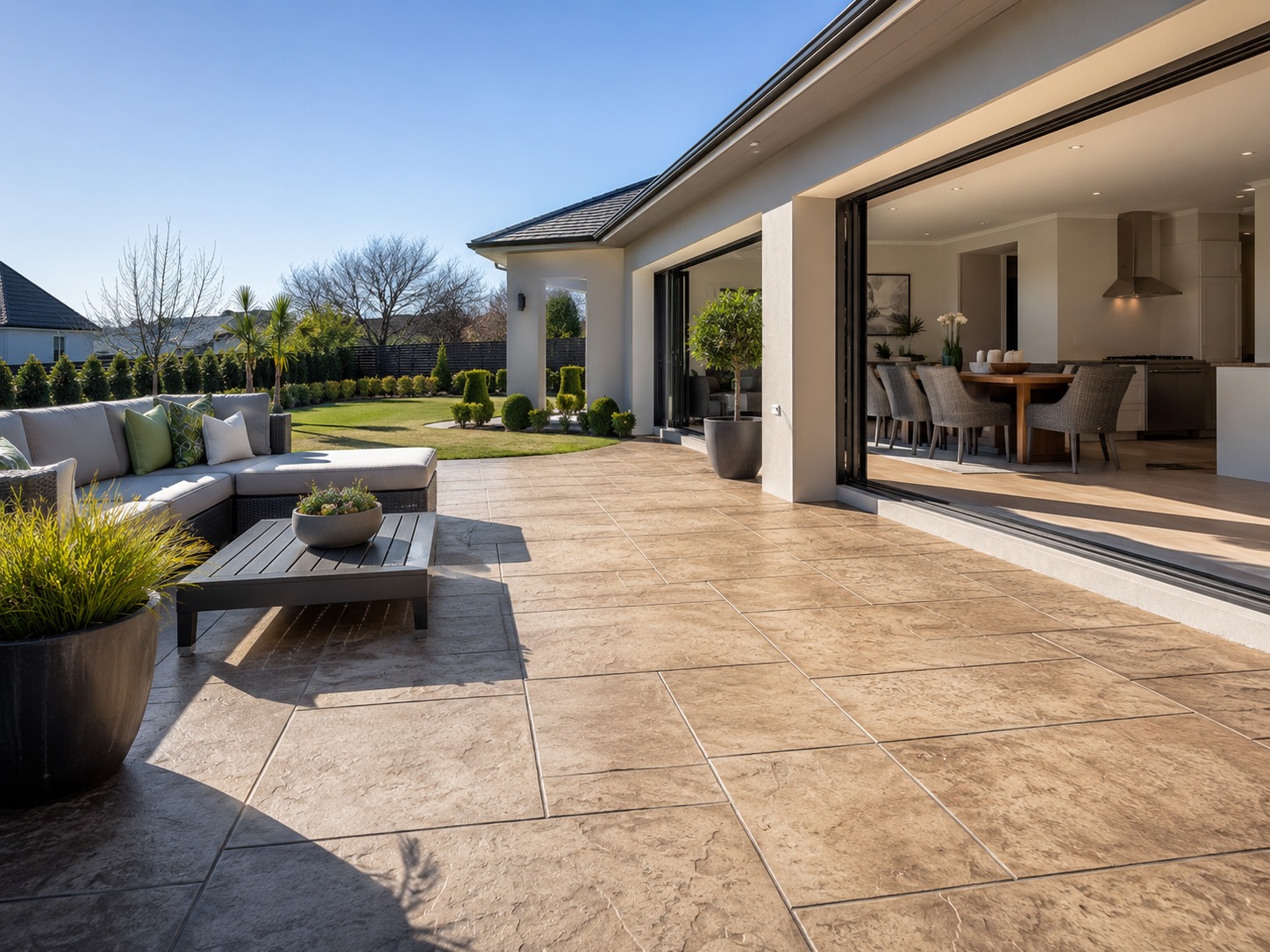 concrete patio and path quote planning in Tauranga