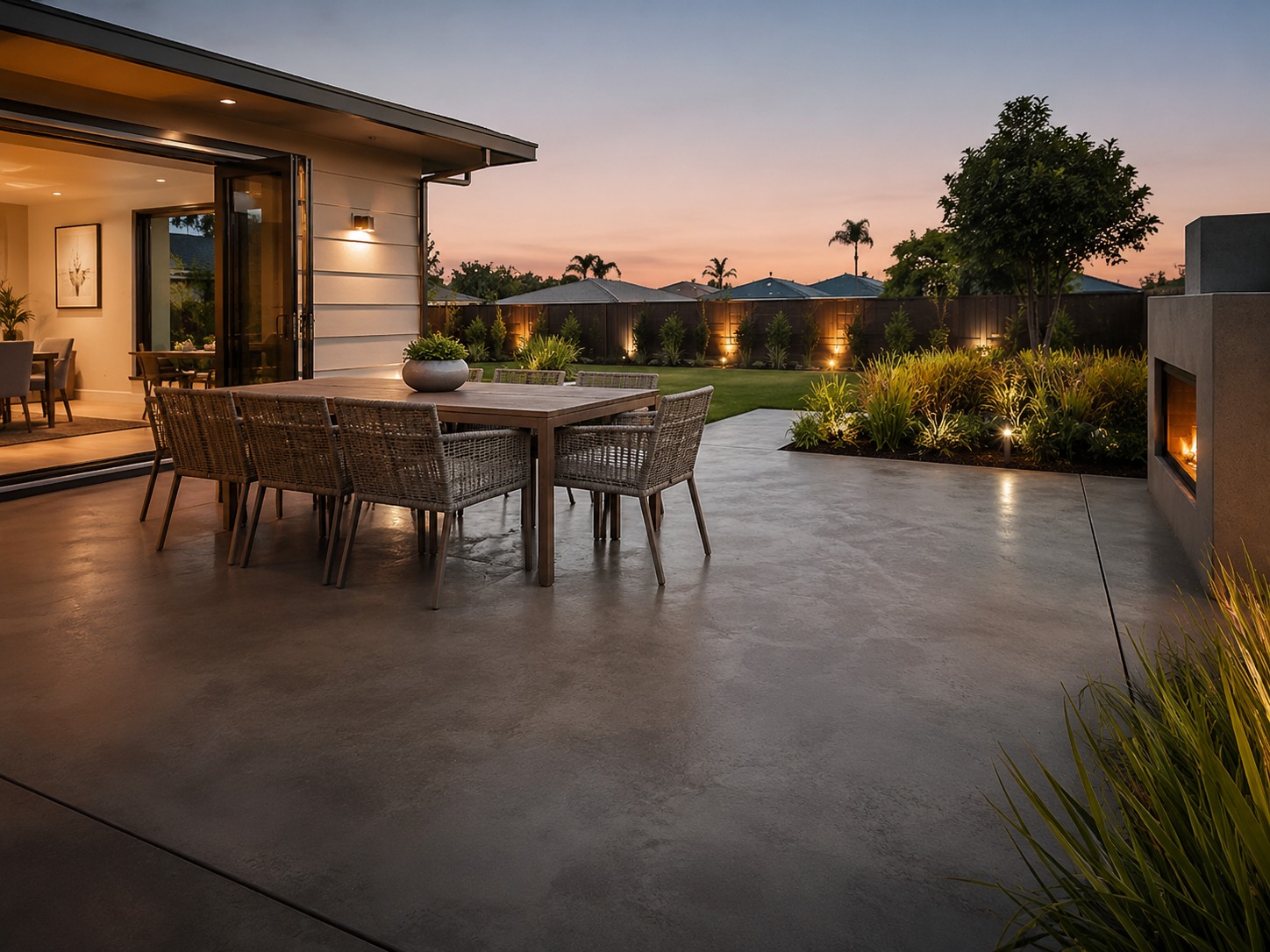 Concrete pathways completed in Omokoroa