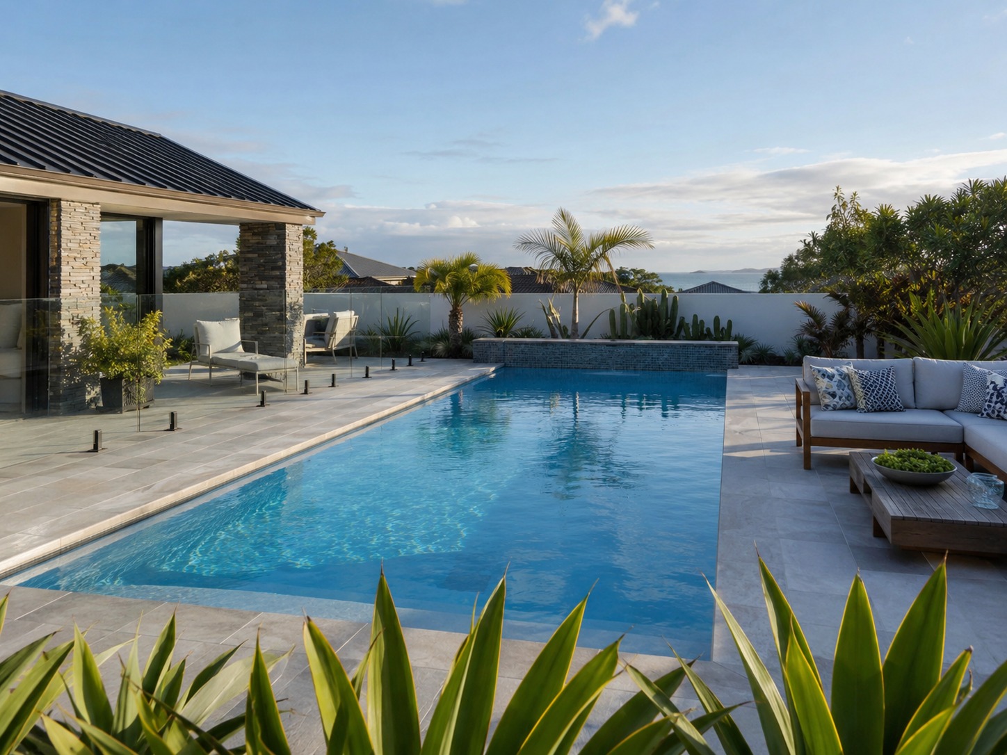 concrete pool area site preparation in Tauranga
